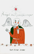 Curt Jinder &Auml;ngel med svedda vingar